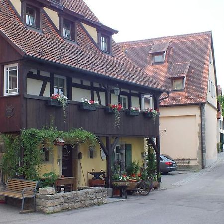 Gaestehaus Gerlinger Rothenburg ob der Tauber Esterno foto