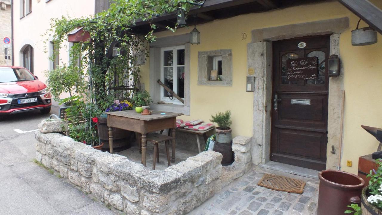 Gaestehaus Gerlinger Rothenburg ob der Tauber Esterno foto